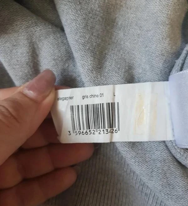 Jersey gris cuello redondo hombre 40 Célio – photo 8